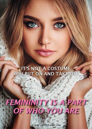 Let your female energy flow.....