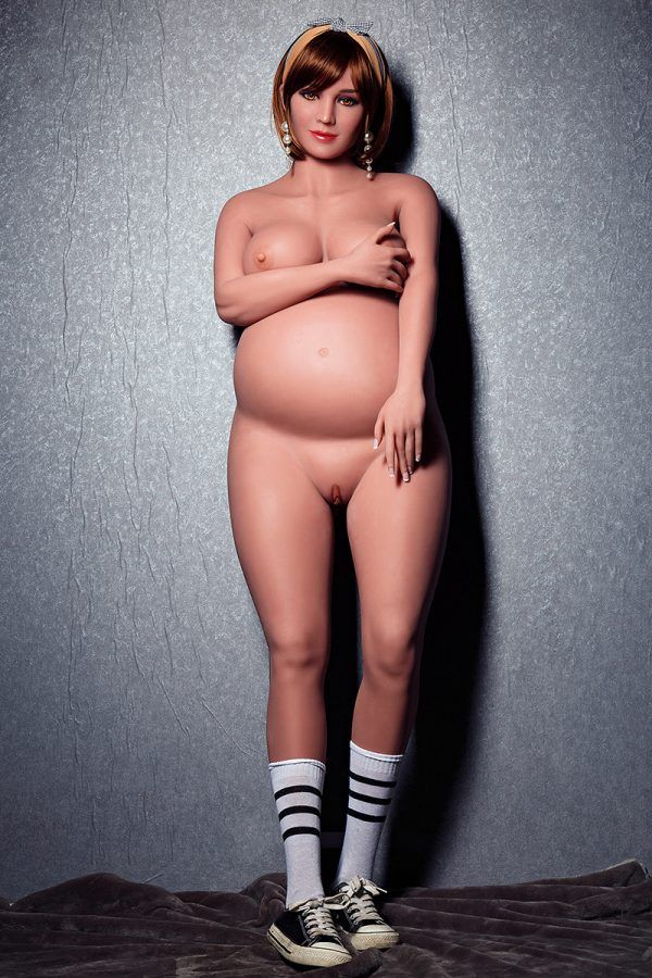 Pregnant Sex Doll Milf Mature Real Doll High Quality Love Doll 158CM Leila - FansDolls