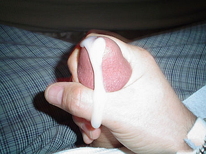 Directly in my pants..