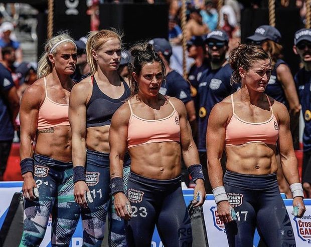 Good looking group of CrossFit woman
