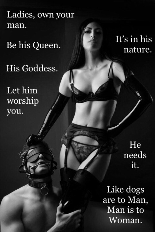 Ladies, own your man. Be his mistress.