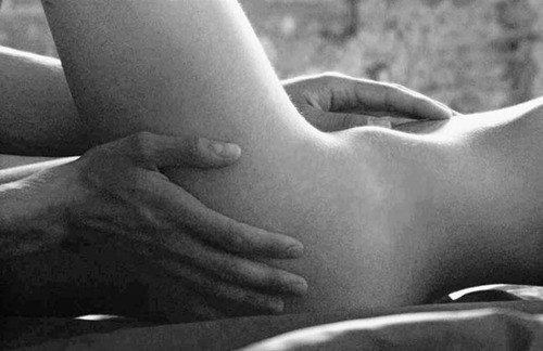 touching