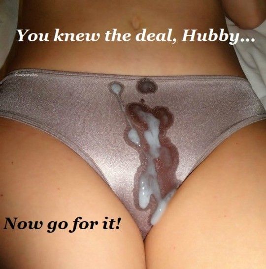 would you lick your cum off her panties?
