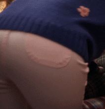Retro TV Mom’s Tight Jeans Ass in Motion
