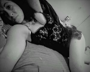 Black and white and horny