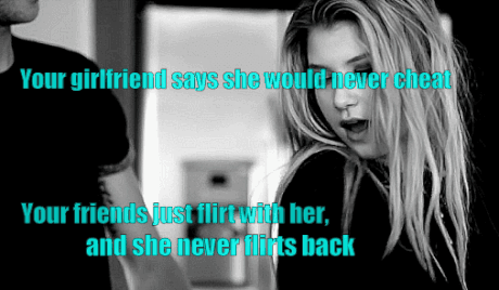 She says lots of things, but her actions tell a much sluttier and cum filled story.