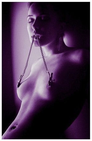 Sensual nipple clamps