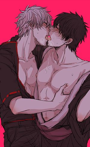 Passionate anime twinks