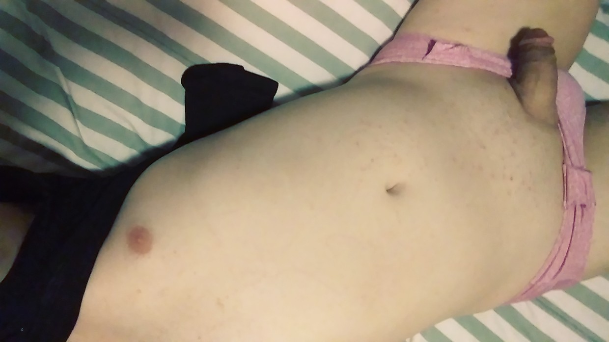 Sissy that has small dick