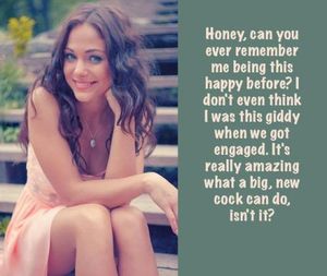 cuckold captions hot wife eating cum