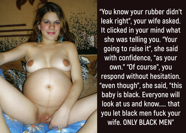 She breads black.