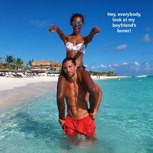 Of course all their friends turned to look.