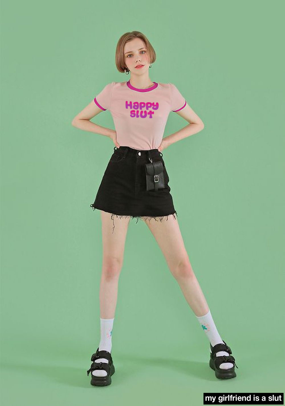 Most popular grrrl in schoool.