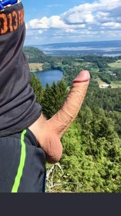 Towering Over The Valley Below