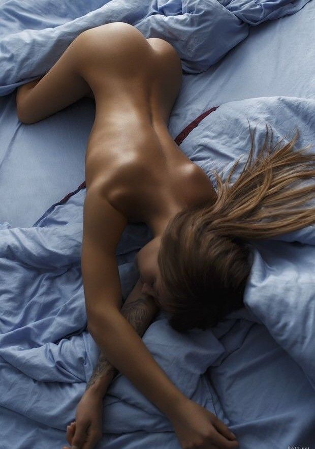 Naked in bed