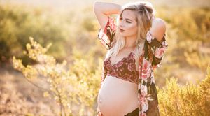 Fresh air makes her more beautiful.