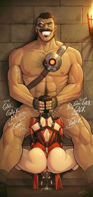 Mortal Kombat: Skarlet/Kano by DevilHS