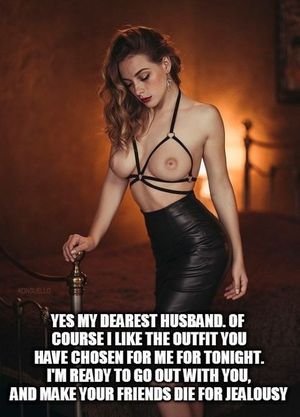 Trophy wife is the final stage