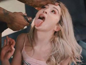 She loves the taste of chocolate cream