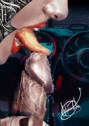 Blow Job in Back Seat by Adam Taha.(see process in same folder pin)