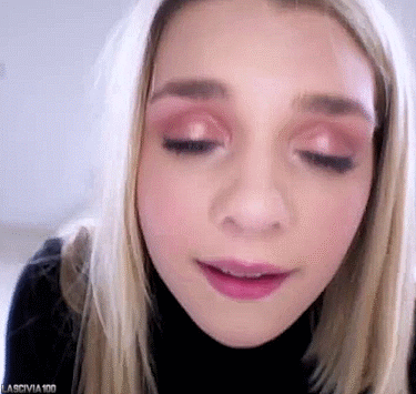 Gabbie Carter fuck face expression