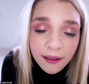 Gabbie Carter fuck face expression