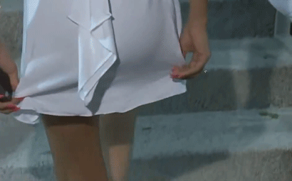 Ass with floss