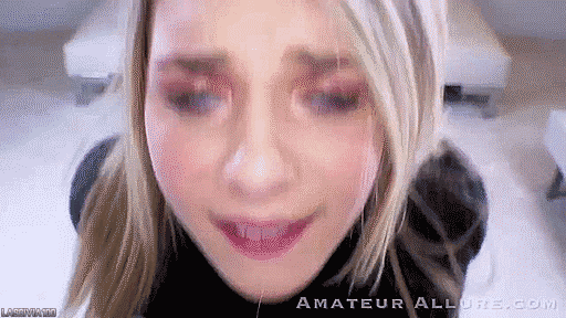 Gabbie Carter fuck face expression