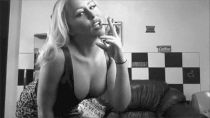 B&W smoking