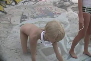 lesbian slave loves it cfnf