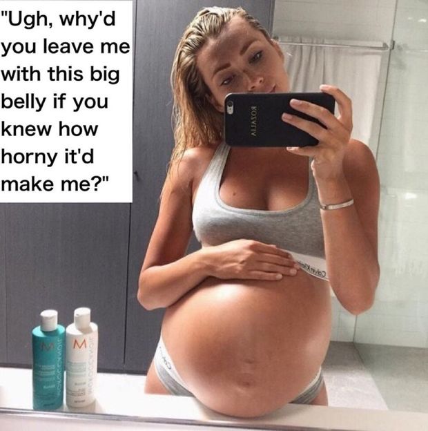 Pregnant and horny