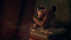 Glaber making love to his wife