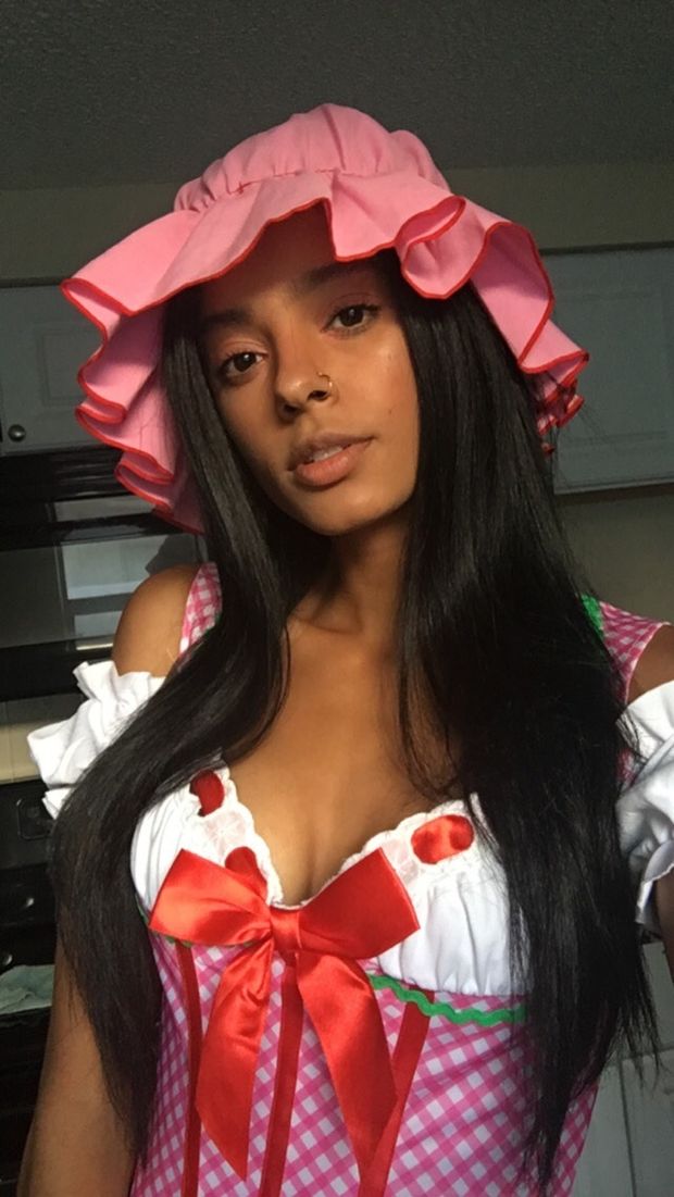 cute ebony