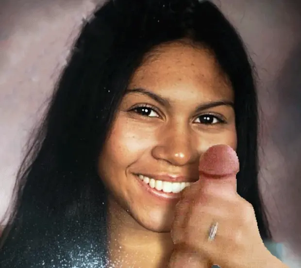 Latina Teen Adriana jerks cock with a smile