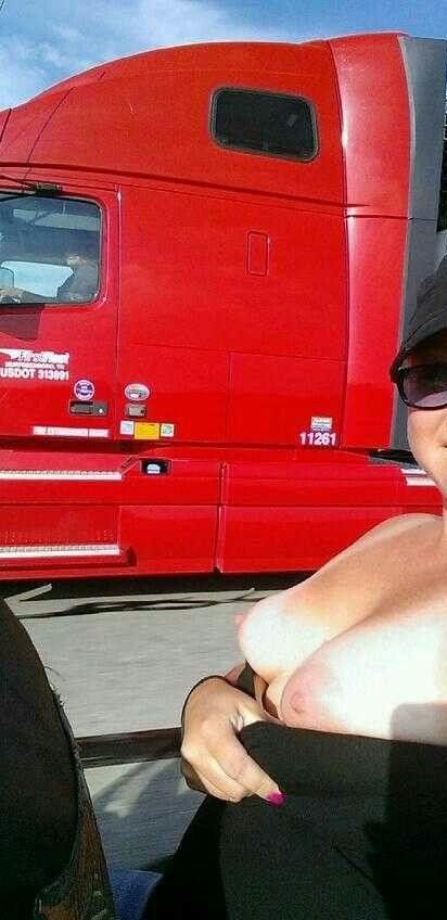 My sexy wife flashing