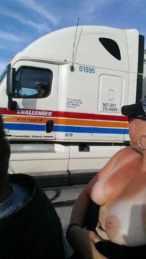 My sexy wife flashing