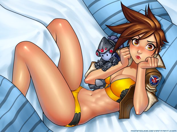 Tracer Ronindude Overwatch Hentai