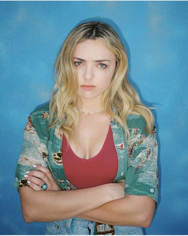 Peyton list is looking sexy as hell with big boobs and cleavage