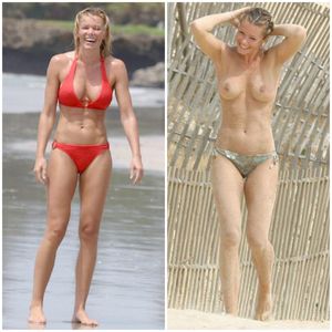 Sandahl often falls in love with men she meets on the beach