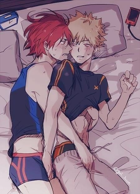 Curious and lustful anime twinks