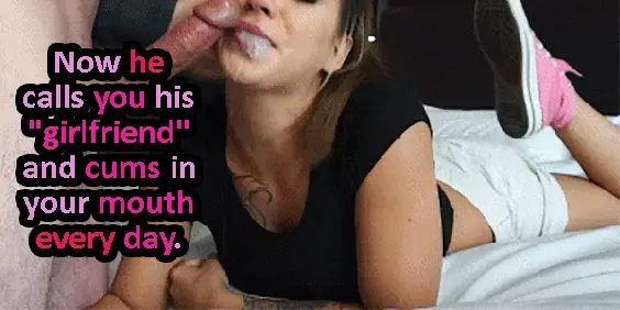 your his girlfriend now