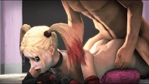Harley Quinn fucked rough from behind