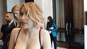 Eden Sher Jiggles her Big Ol' Tiddies