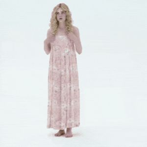 Elle Fanning Strips Down to her Underwear