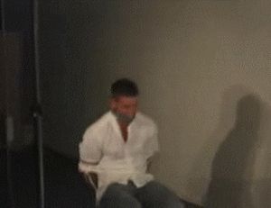 Shameless white slut fucking BBC in front of her boyfriend