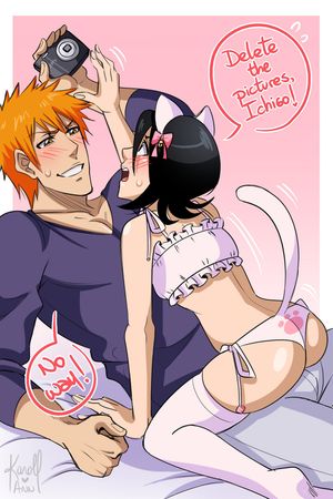 Rukia kitty caption