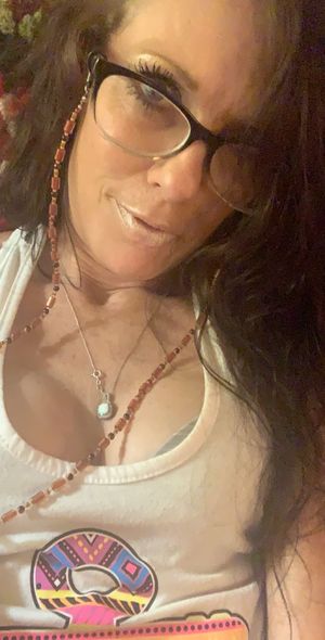 Naughty stare selfie