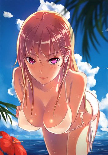 Huge boobs on Beach