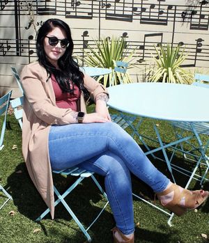 While waiting for food my cousin told me that she rented a fuck camper trailer