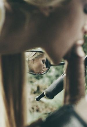 Wrap your mouth around my dick when we go ride the bike